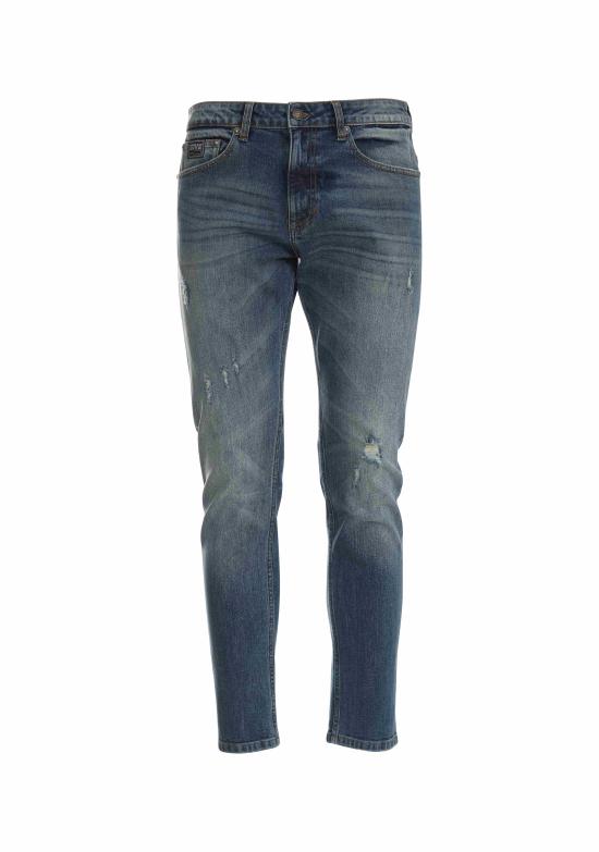 26SS 베르사체 스트레이트 팬츠 80GAB5D0 CDWCL904 Blue