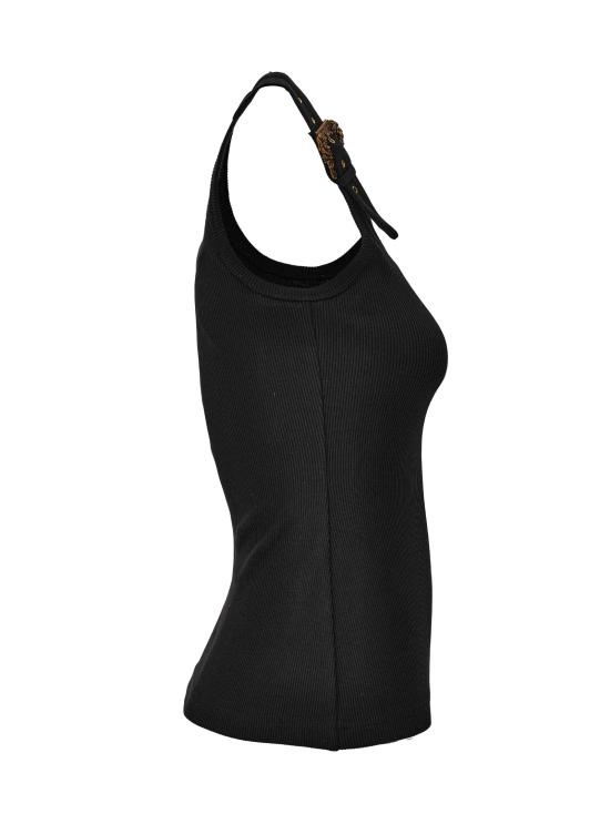 26SS 베르사체 민소매 티셔츠 80HAM619 J0198899 Black - VERSACE