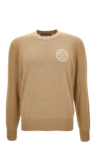 26SS 베르사체 스웨터 80GAFM00 CM06H755 Brown