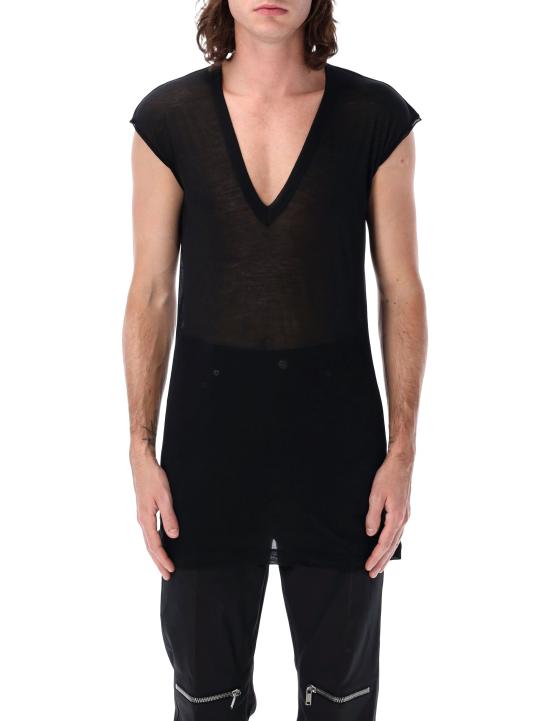 26SS 릭 오웬스 반팔 티셔츠 RU01F2233UC 09 Nero