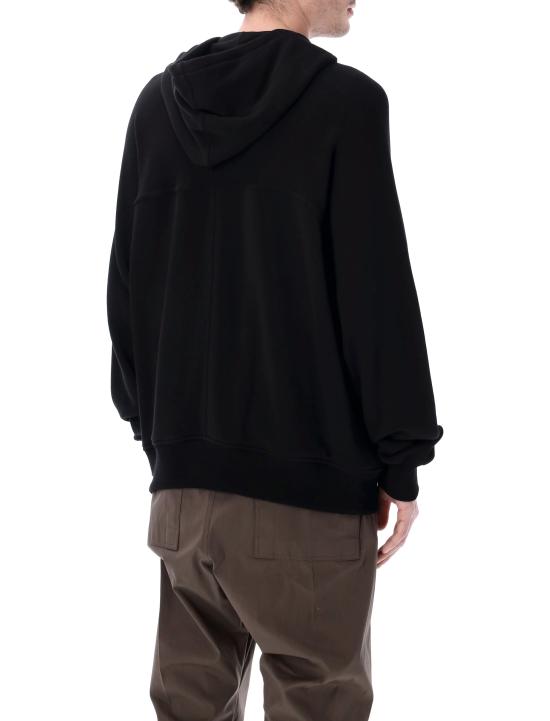 26SS 릭 오웬스 후드 티셔츠 RU01F2241JNT 09 Nero - RICK OWENS