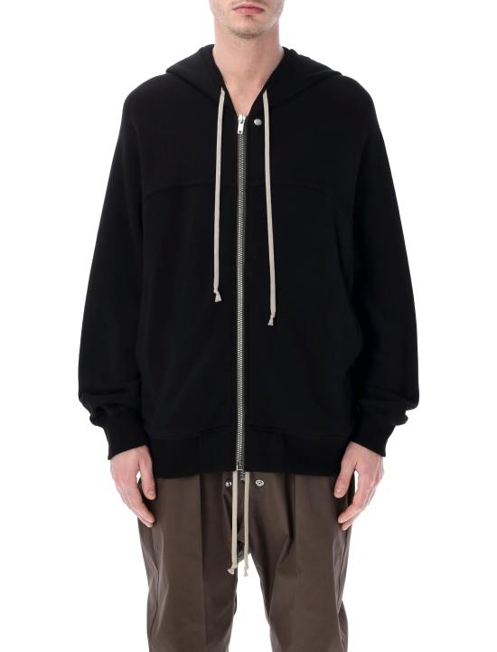 26SS 릭 오웬스 후드 티셔츠 RU01F2241JNT 09 Nero