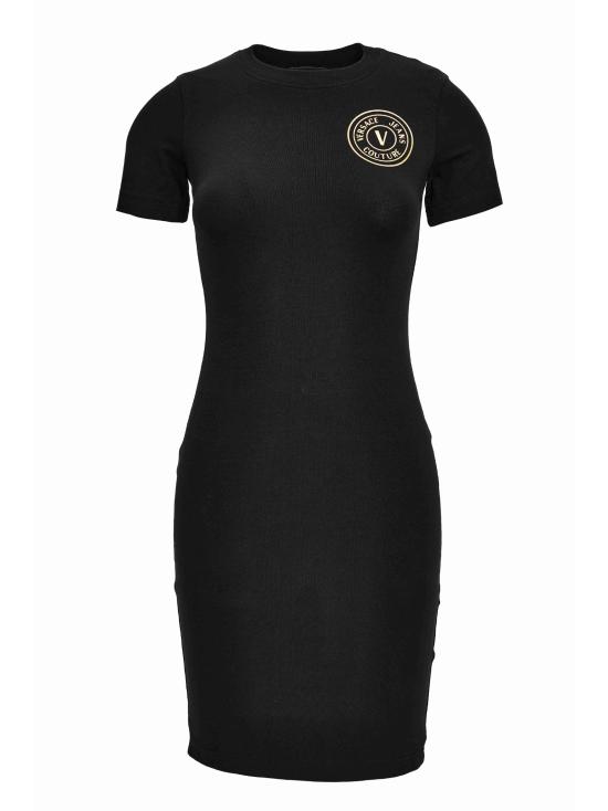 26SS 베르사체 미디 원피스 80HAOT02 CJ03TG89 Black