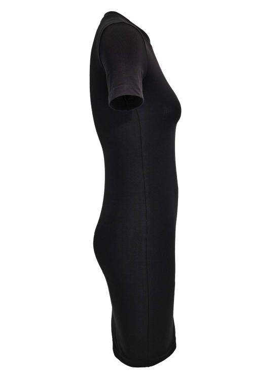 26SS 베르사체 미디 원피스 80HAOT02 CJ03TG89 Black - VERSACE