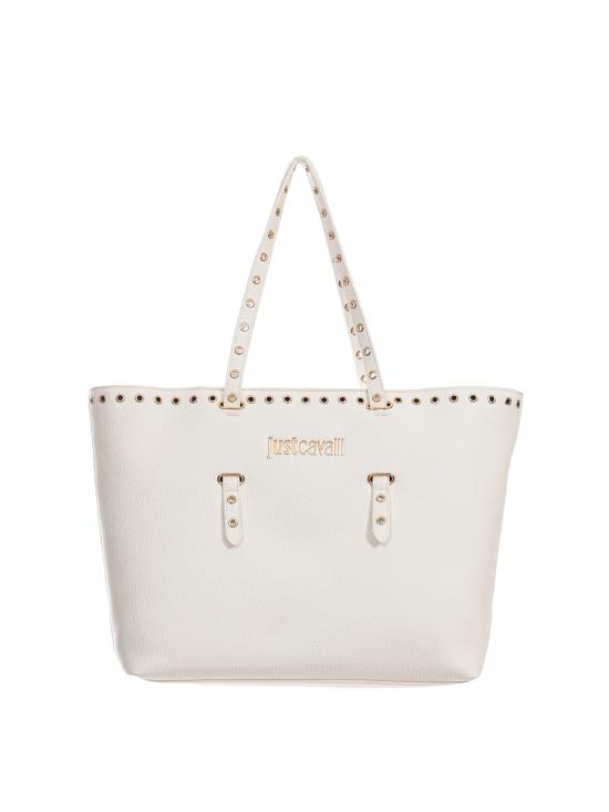 26SS 저스트까발리 토트백 80RA4BU1 ZSB81003 White