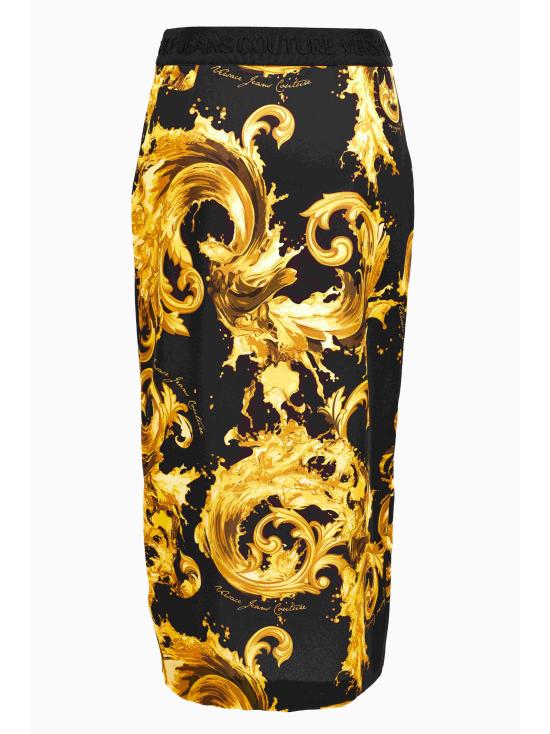 26SS 베르사체 숏 스커트 80HAE806 NS820G89 Black - VERSACE