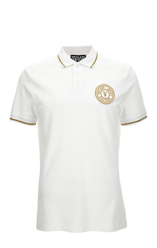 26SS 베르사체 폴로 티셔츠 80GAGT03 CJ01TG03 White