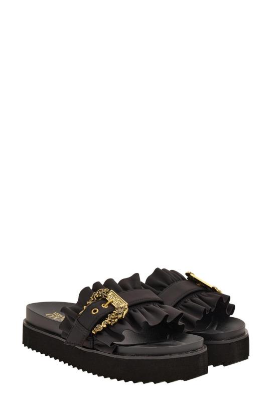 26SS 베르사체 샌들 80VA3SM5 ZS185899 Black