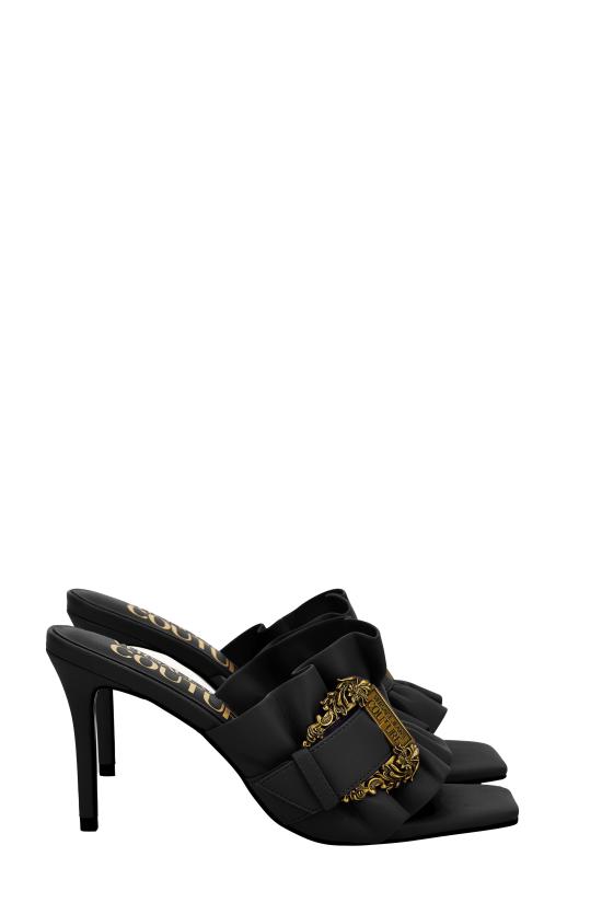 26SS 베르사체 샌들 80VA3S70 ZSS83899 Black - VERSACE