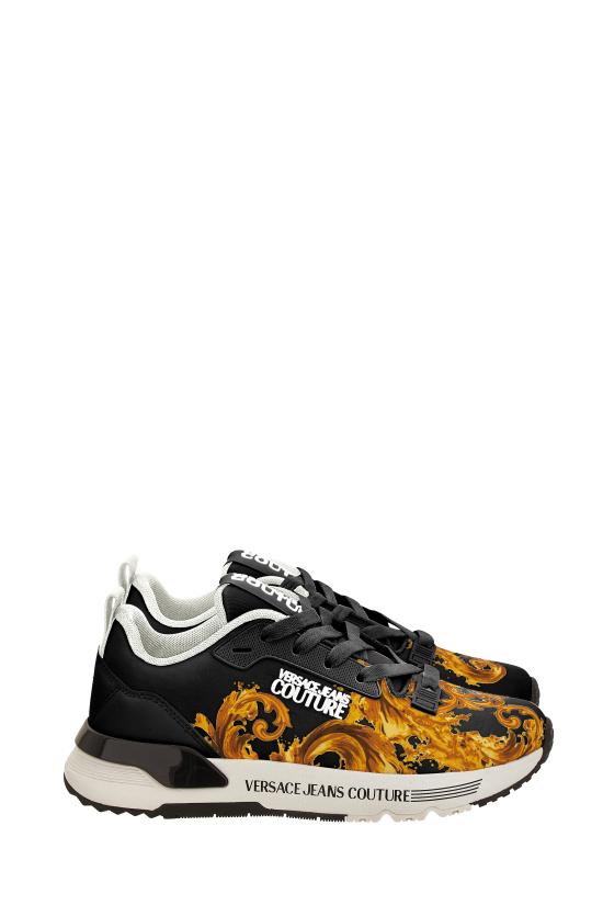 26SS 베르사체 스니커즈 80VA3SAA ZSE00G89 Black - VERSACE