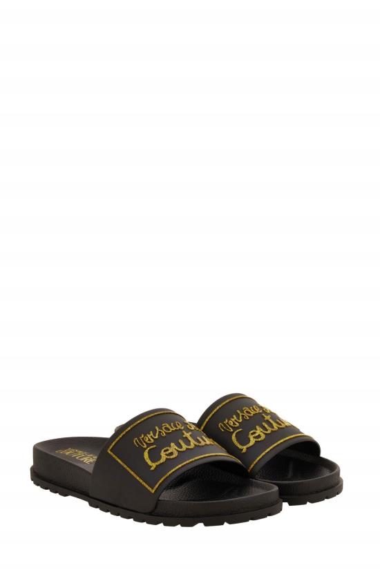 26SS 베르사체 뮬/슬리퍼 80VA3SQ2 ZSS79899 Black