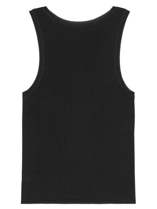 26SS 생로랑 블라우스 863133Y77IR 1000 Black - SAINT LAURENT