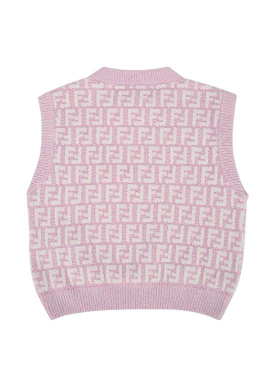 26SS [키즈] 펜디 블라우스 JFG241AVW7 F1BXZ Pink - FENDI