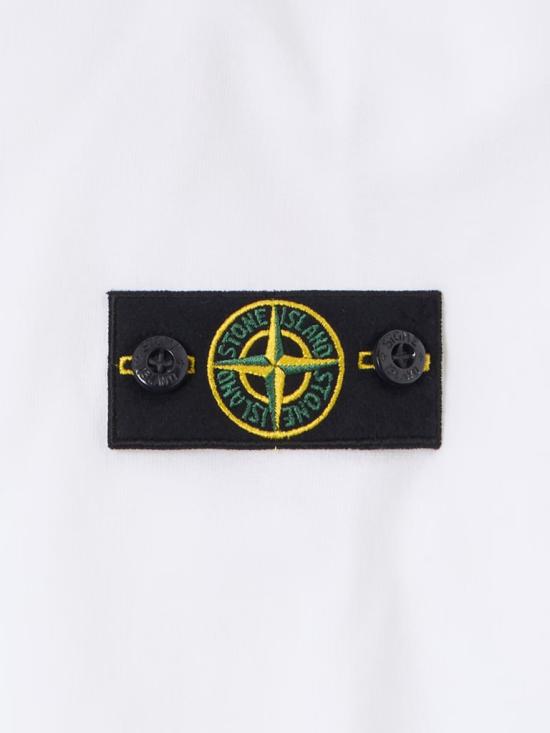 26SS [키즈] 스톤 아일랜드 트레이닝 상의 L1S166100005S0040 V0001 White - STONE ISLAND