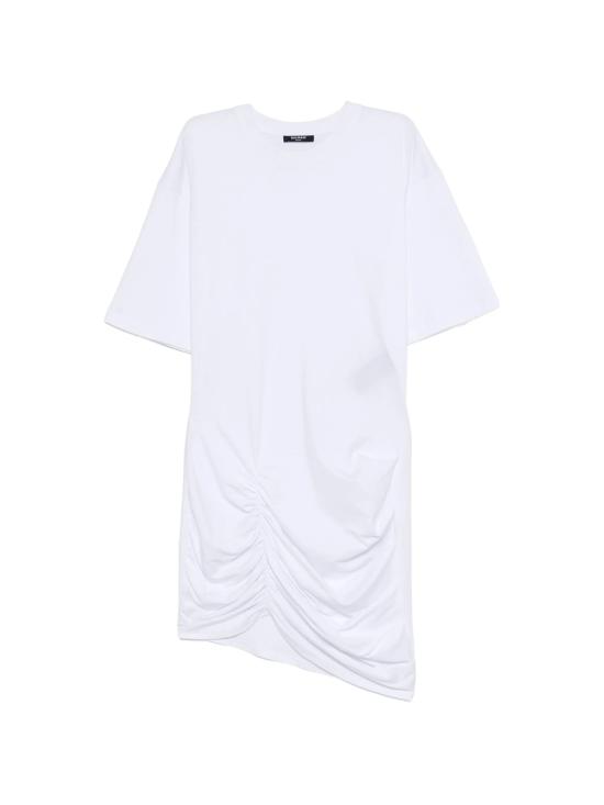 26SS 발망 미디 원피스 GF1R7435BD39 GAB White