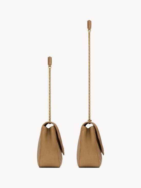 26SS 생로랑 루루 라지 마틀라세 램스킨 숄더백 803541AAEAX 2357 Beige - SAINT LAURENT