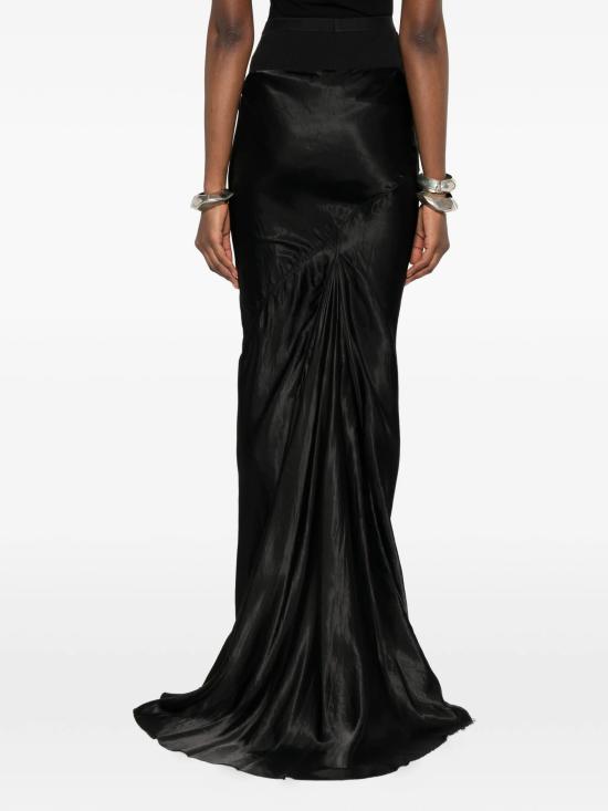 26SS 릭 오웬스 숏 스커트 RP01F6381N 09 Black - RICK OWENS