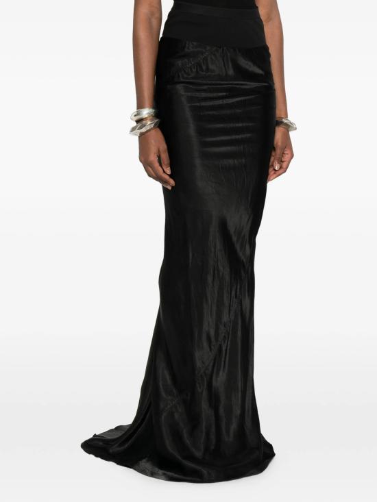 26SS 릭 오웬스 숏 스커트 RP01F6381N 09 Black - RICK OWENS