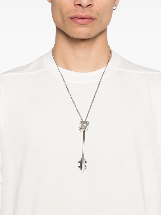 26SS 릭 오웬스 반팔 티셔츠 RU01F2249JA 11 White - RICK OWENS