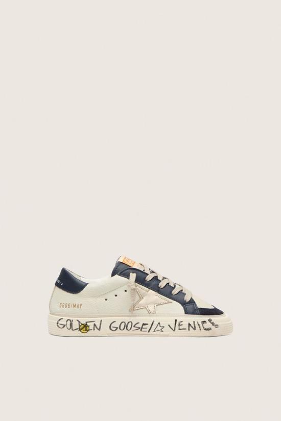 26SS [키즈] 골든구스 스니커즈 F008058 15865 White - GOLDEN GOOSE