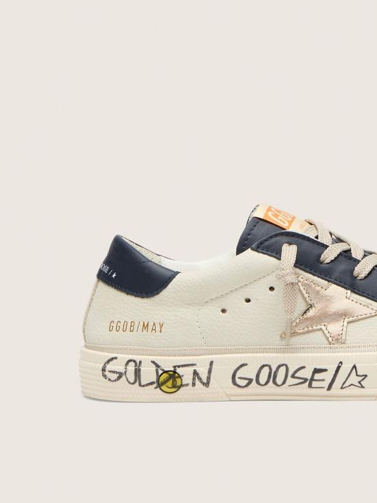 26SS [키즈] 골든구스 스니커즈 F008058 15865 White - GOLDEN GOOSE