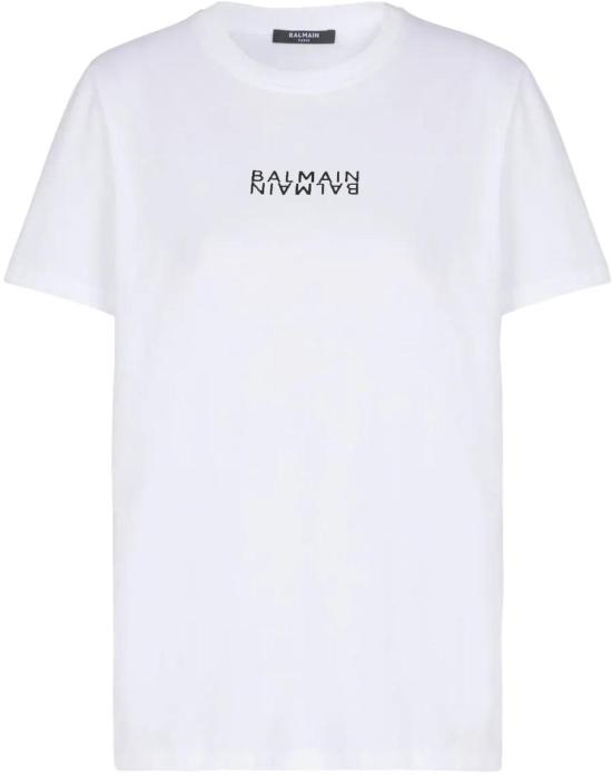 25FW 발망 셔츠 GF6EF000BB04GAB WHITE