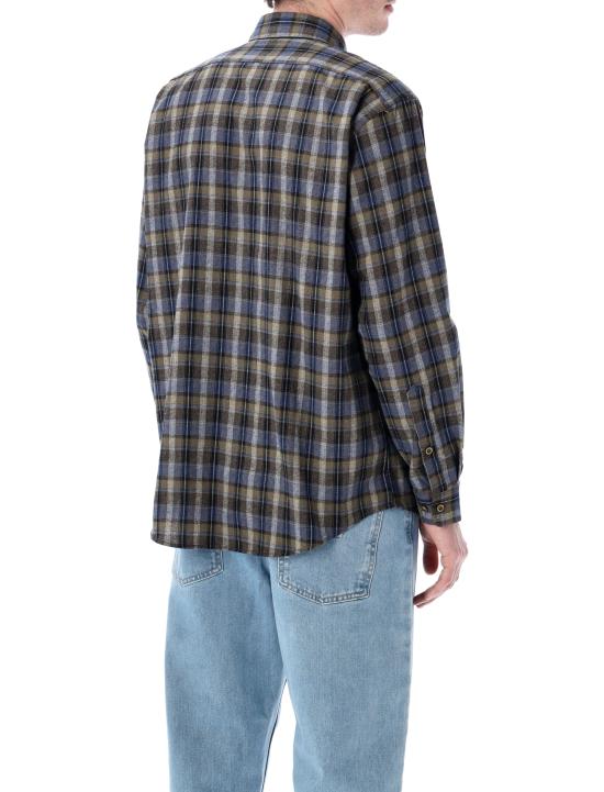 26SS 이알엘 반팔 티셔츠 ERL12B009 GREY CHECK - ERL