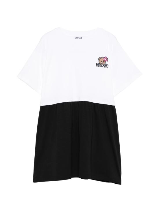 26SS [키즈] 모스키노 원피스 HDV0HRLAA43 84340 White