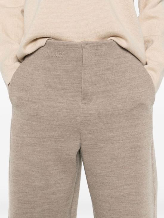 25FW 막스마라 스트레이트 팬츠 21786039600 003 Beige - MAX MARA