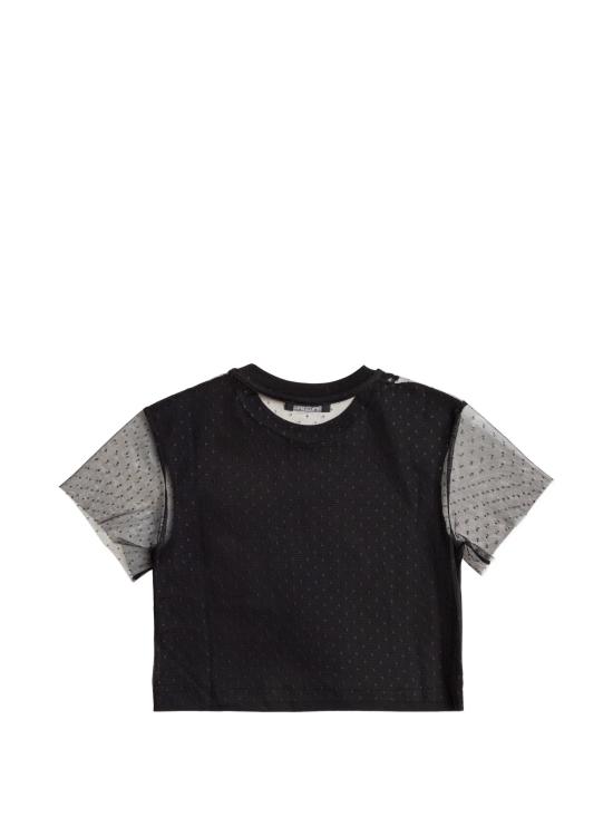 26SS [키즈] 발망 블라우스 BY8C31Z3672 930NE Black - BALMAIN