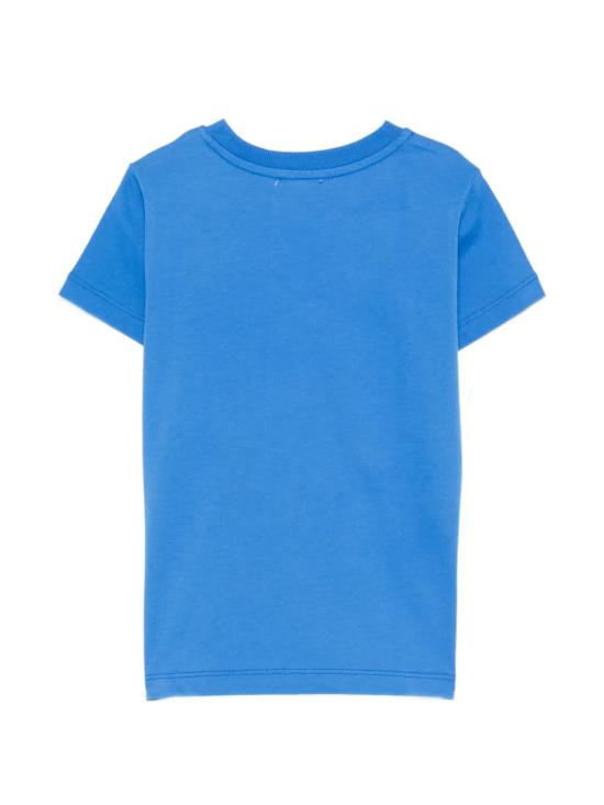 26SS [키즈] 모스키노 티셔츠 HTM058LAA24 40630 Blue - MOSCHINO