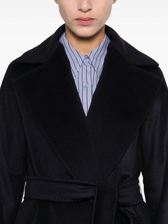 25FW 막스마라 코트 26016152600 010 Blue - MAX MARA