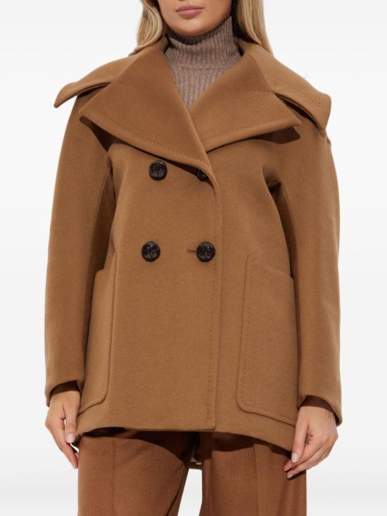 25FW 막스마라 코트 21086025600 028 Brown - MAX MARA