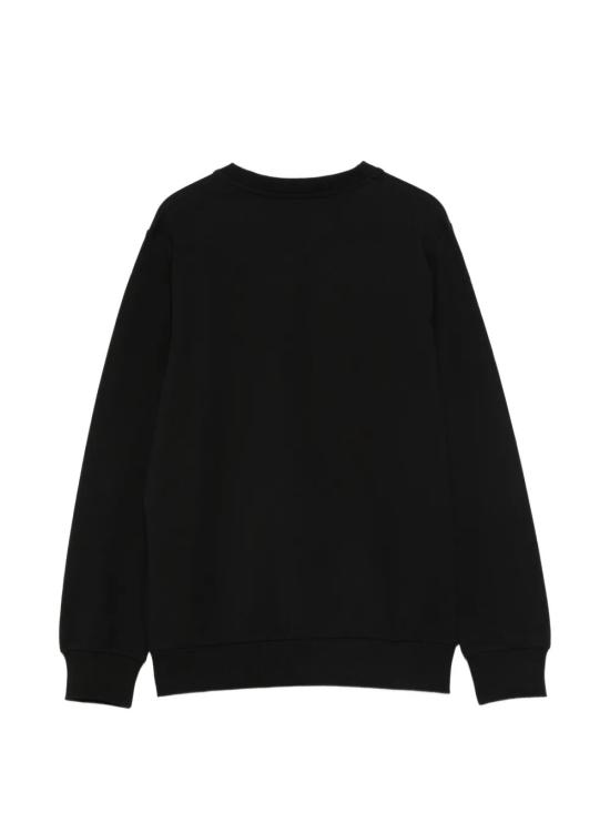 26SS [키즈] 모스키노 트레이닝 상의 HUF09YLDA11 60100 Black - MOSCHINO