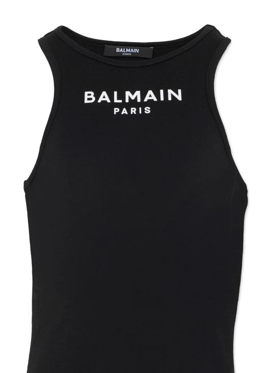 26SS [키즈] 발망 원피스 BY1A12Z3277 930BC Black - BALMAIN