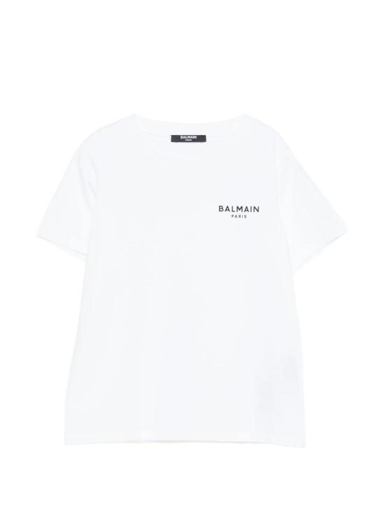 26SS [키즈] 발망 티셔츠 BY8R31Z3672 100NE White