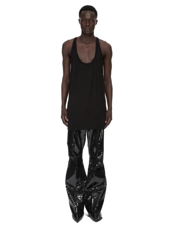 26SS 릭 오웬스 민소매 티셔츠 RR01F2101BH 09 Black - RICK OWENS