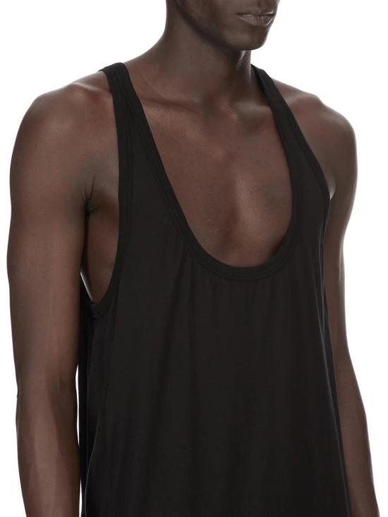 26SS 릭 오웬스 민소매 티셔츠 RR01F2101BH 09 Black - RICK OWENS