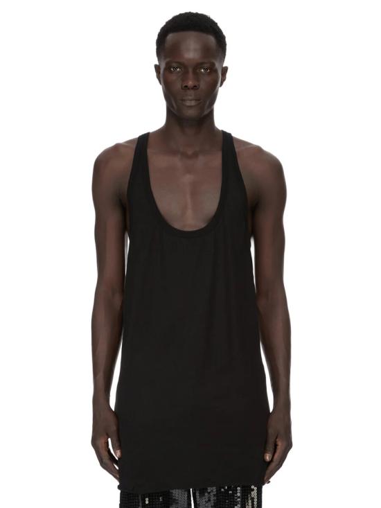 26SS 릭 오웬스 민소매 티셔츠 RR01F2101BH 09 Black - RICK OWENS