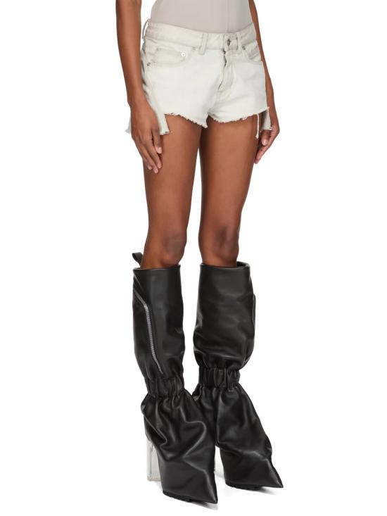 26SS 릭 오웬스 숏팬츠 RO01F6396DMW 51 White - RICK OWENS