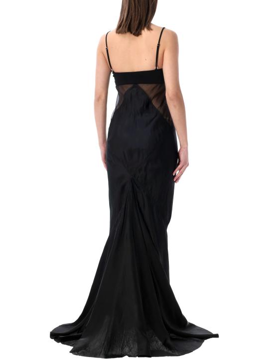 26SS 릭 오웬스 미디 원피스 RP01F6504JSVSN 09 Nero - RICK OWENS