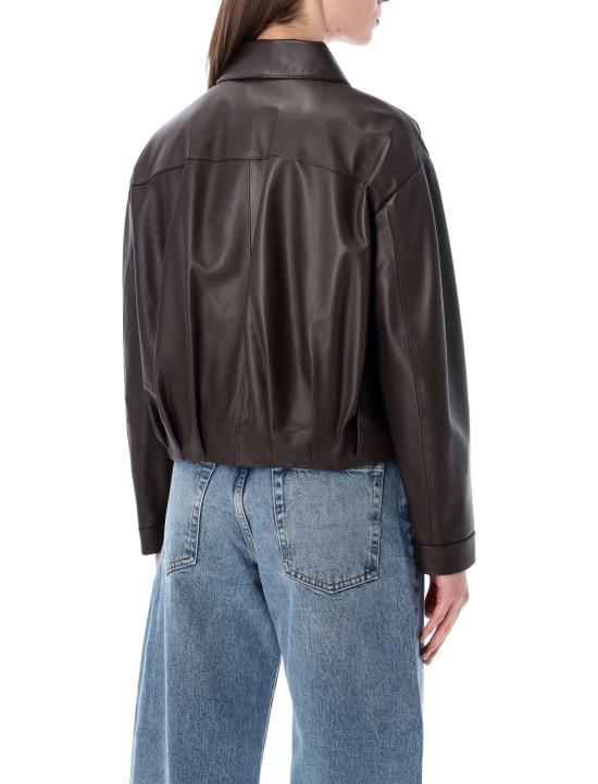 26SS 스워드 가죽 자켓 8201SPM SM78 Marrone - S.W.O.R.D