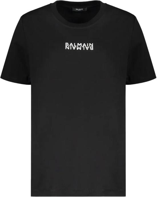 25FW 발망 셔츠 GF6EF000BB04EAB BLACK