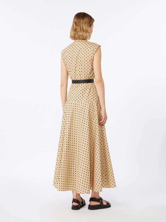 26SS 막스마라 스튜디오 미디 원피스 2616221142600 003 Coloniale nero - MAX MARA STUDIO