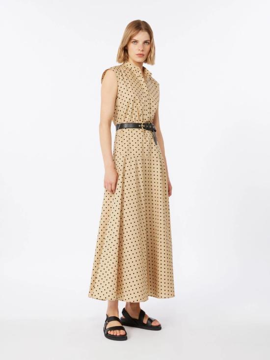 26SS 막스마라 스튜디오 미디 원피스 2616221142600 003 Coloniale nero - MAX MARA STUDIO