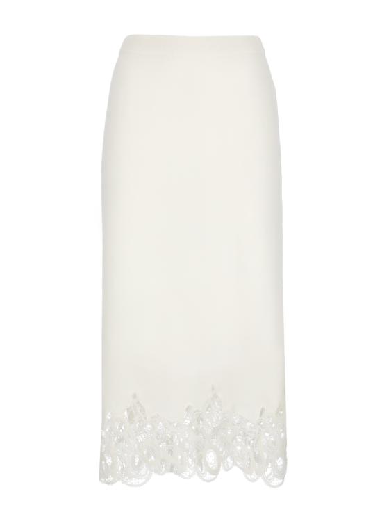 25FW 파비아나 필리피 미디 스커트 GND215F395 L51925 Ivory