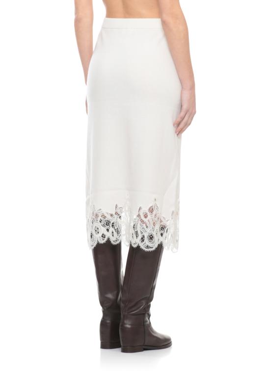 25FW 파비아나 필리피 미디 스커트 GND215F395 L51925 Ivory - FABIANA FILIPPI