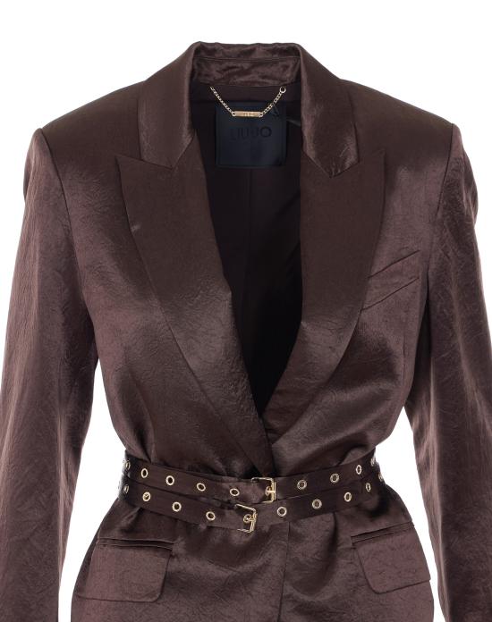 26SS 리우조 수트 자켓 CA6146T450A P9576 Black - LIU JO