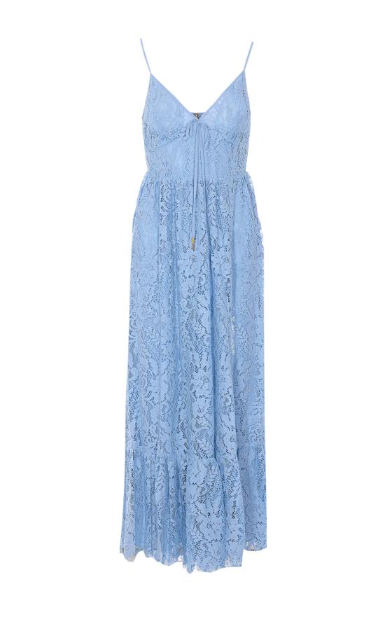 26SS 마이클 코어스 미디 원피스 MS683HQKQ9 424 Blue