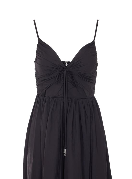 26SS 마이클 코어스 미디 원피스 MS683DHKLZ 001 Black - MICHAEL KORS